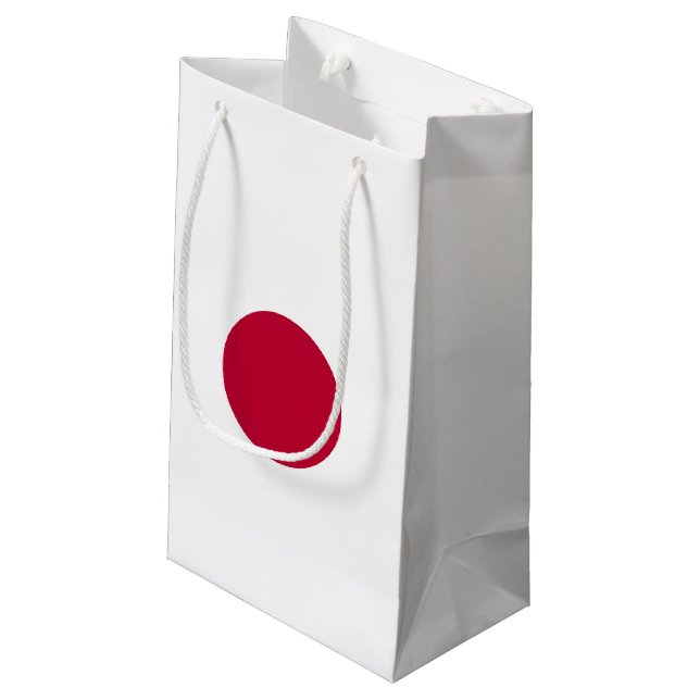 Petit Sac Cadeau Drapeau du Japon (Dos Angle)