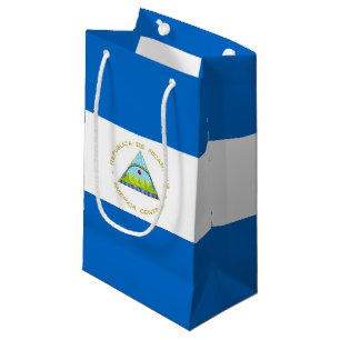 Petit Sac Cadeau drapeau du Nicaragua