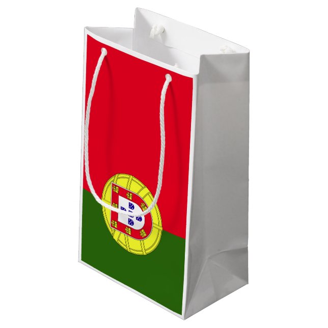 Petit Sac Cadeau Drapeau du Portugal (Dos Angle)