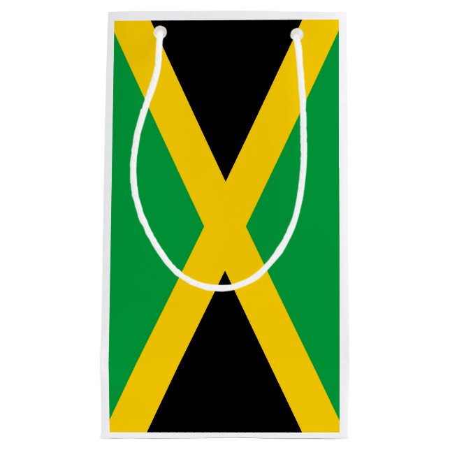 Petit Sac Cadeau Drapeau jamaïcain (Devant)