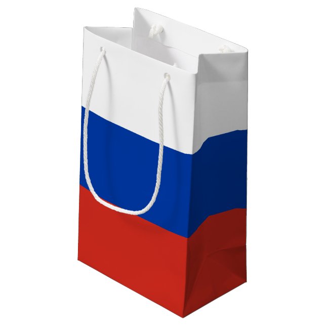 Petit Sac Cadeau Drapeau russe (Dos Angle)