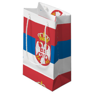 Petit Sac Cadeau Drapeau serbe