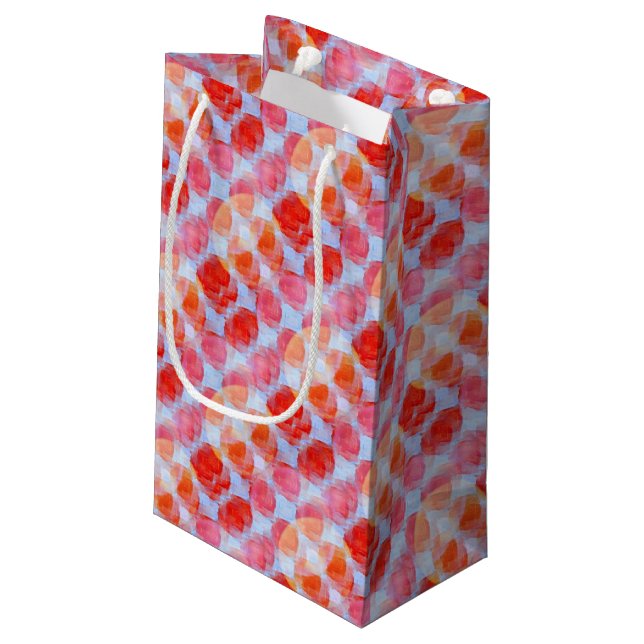 Petit Sac Cadeau Éclat d'arrière - plan de texture de conception (Dos Angle)