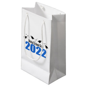 Petit Sac Cadeau École dentaire Grad 2022 Graduation (bleu)