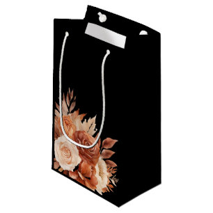 Petit Sac Cadeau Elégance d'automne de l'aquarelle Mariage-