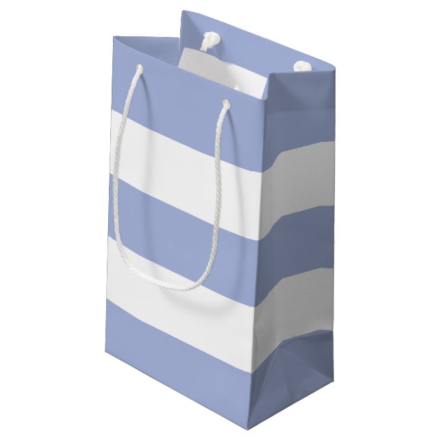 Petit Sac Cadeau Élégant Bleu Doux Bleu Bleu Bleu Bleu Simples (Dos Angle)