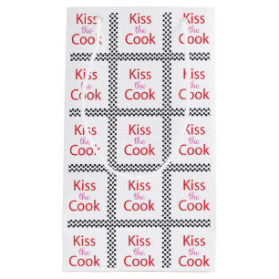 Petit Sac Cadeau Embrasse Le Cuisinier