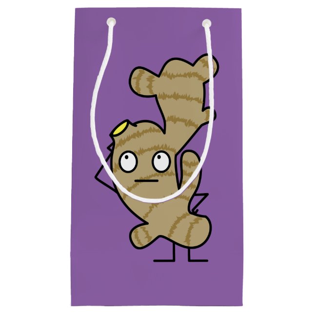 Petit Sac Cadeau Épice asiatique saine de racine de gingembre (Devant)