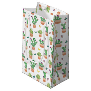 Petit Sac Cadeau Eric Carle   Caterpillar, Cactus et Papillon Pa