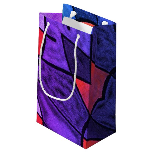 Petit Sac Cadeau Expressionnisme moderne (Dos Angle)