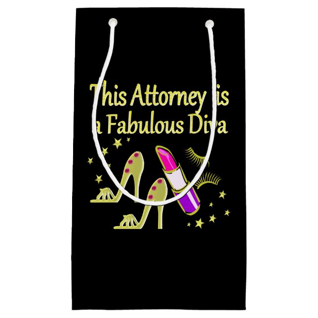 PETIT SAC CADEAU FABULEUX ATTORNEY DIVA DESIGN (Devant)