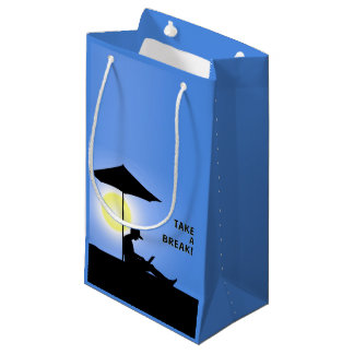 Petit Sac Cadeau "Faites une pause !"
