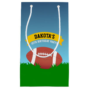 Petit Sac Cadeau Fête d'anniversaire de football