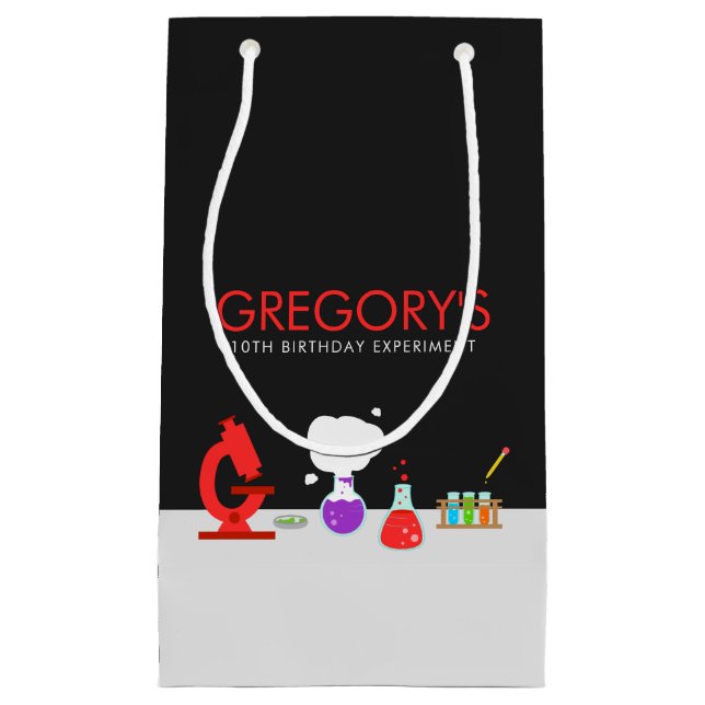 Petit Sac Cadeau Fête de la science pour enfants (Devant)