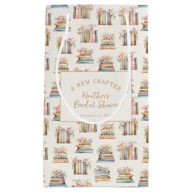 Petit Sac Cadeau Fête de mariage de A New Chapter Books (Devant)
