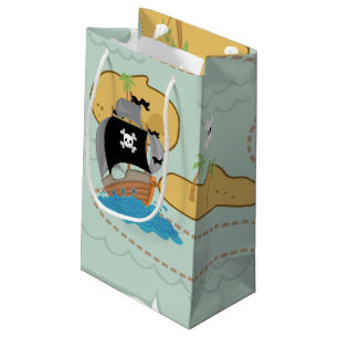 Petit Sac Cadeau Fête du pirate