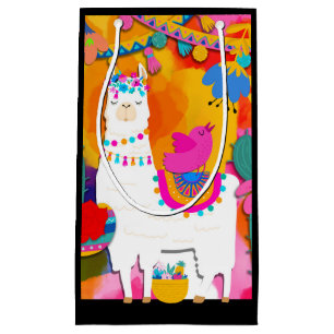 Petit Sac Cadeau Fête Lama Cinco De Mayo Fête d'anniversaire Mignon