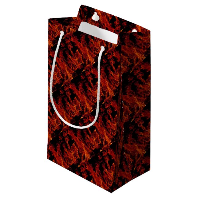 Petit Sac Cadeau Feu (Devant Angle)