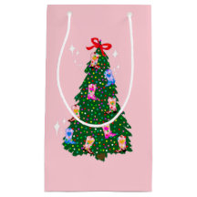 Fille rose moderne Botte occidentale Noël