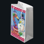 Petit Sac Cadeau Flamant rose rose Snowman CHRISTMAS CADEAU<br><div class="desc">Tout Dans La Famille. Apportez Un Sourire À Votre Cadeau De Vacances. C'Est Une Bonne Probabilité. Flamant rose ROSE ET SNOWMAN NOËL CADEAU SAC Susan Brack</div>