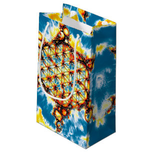 Petit Sac Cadeau Fleur De Vie - Façons Colorées 5