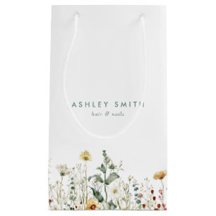 Petit Sac Cadeau Fleur sauvage d'été