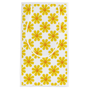 Petit Sac Cadeau Fleurs d'orange jaune printemps pour toutes les oc