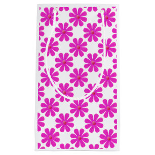 Petit Sac Cadeau Fleurs roses de printemps pour toutes occasions