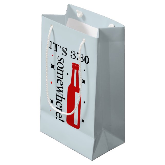 Petit Sac Cadeau Funny Enseignants de l'art des mots (Devant Angle)