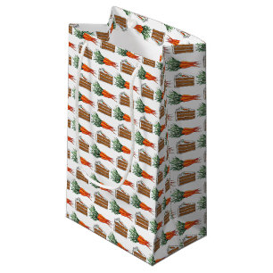 Petit Sac Cadeau Gâteau de carottes tranche de carottes orange fraî