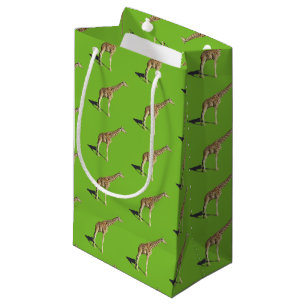 Petit Sac Cadeau Giraffe