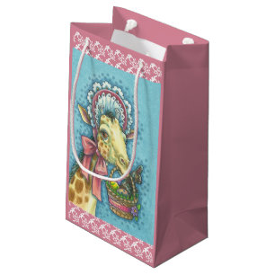 PETIT SAC CADEAU GIRAFFE ET CADEAU DE PÂQUES SM
