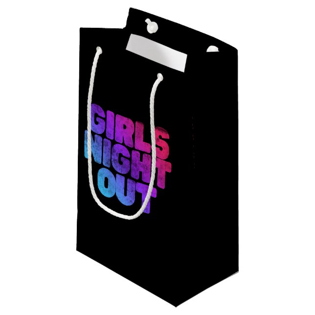 Petit Sac Cadeau Girls night (Devant Angle)