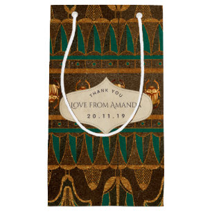 Petit Sac Cadeau Gold Foil parti