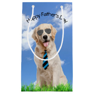 Petit Sac Cadeau Golden Retriever Pour Fête des pères