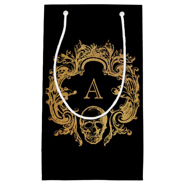 Petit Sac Cadeau Gothique Glam Halloween | (Devant)