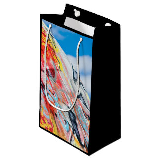 Petit Sac Cadeau graffiti de planète