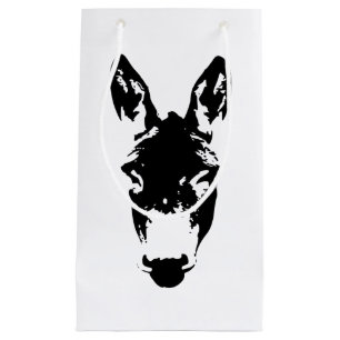 Petit Sac Cadeau Graffiti Style Donkey ou Mule Street Art Dessin