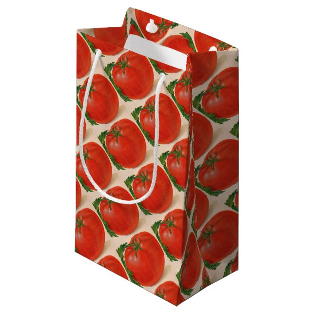 Petit Sac Cadeau grande tomate juteuse BIG (Devant Angle)