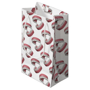 Petit Sac Cadeau grandes dents de sourire