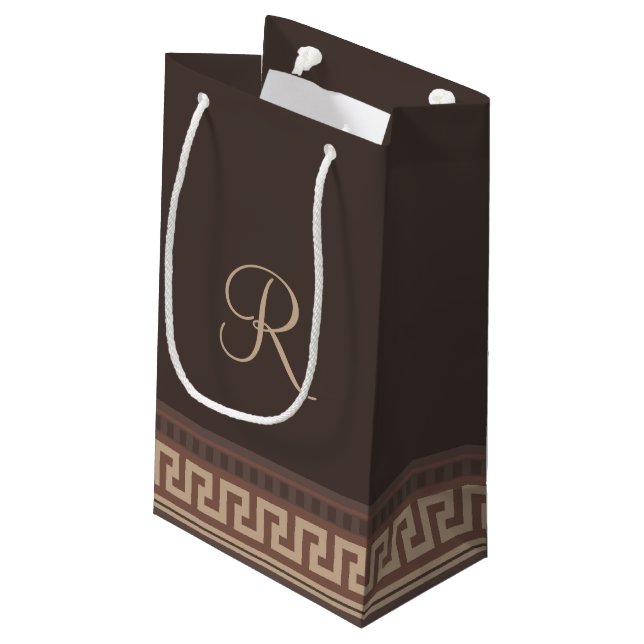 Petit Sac Cadeau Greek Key (Dos Angle)