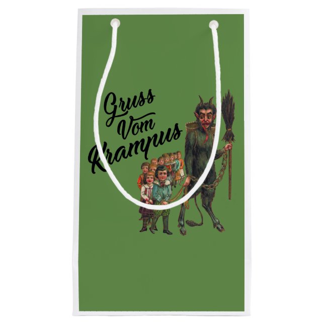 PETIT SAC CADEAU GRUSS VOM KRAMPUS (Devant)