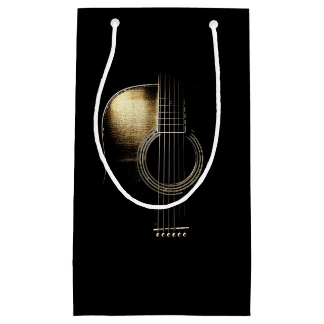 Petit Sac Cadeau Guitare acoustique Lite (Devant)