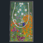 Petit Sac Cadeau Gustav Klimt Fleur Jardin Cottage Nature<br><div class="desc">Un beau tableau de jardin - c'est un tableau classique de Gustav Klimt,  appelé Cottage Garden,  ou Bauergarten,  1907,  qui est un gros plan d'un jardin fleuri,  un tableau floral coloré.</div>