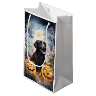 Petit Sac Cadeau Halloween Nouvelle-Écosse avec la peur Citrouille