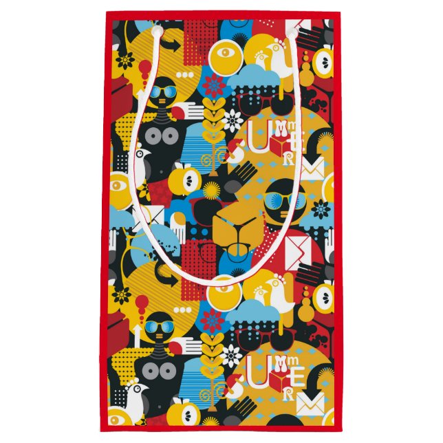 Petit Sac Cadeau Heure d'été (Devant)