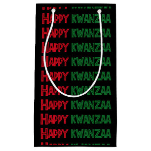 Petit Sac Cadeau Heureux Kwanzaa Salutation