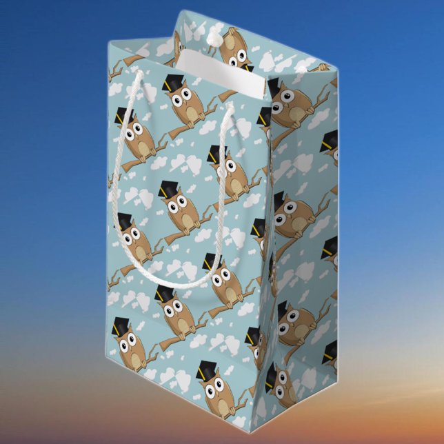 Petit Sac Cadeau Hibou diplômé (Créateur téléchargé)