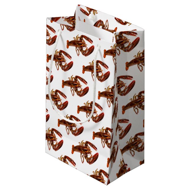 Petit Sac Cadeau Homard (Devant Angle)