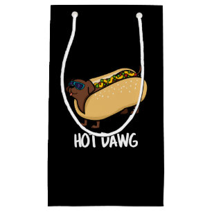 Petit Sac Cadeau Hot Dawg Funny Hot Dog Dans Un Pun À Feu